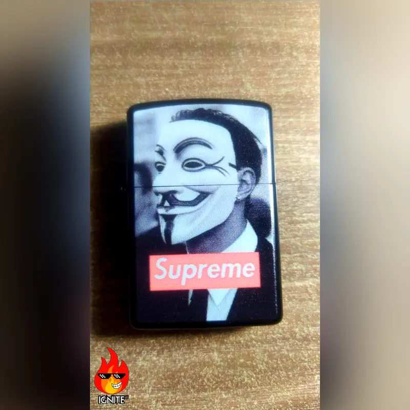 Encendedor de Anonymous Supreme, colección Variados