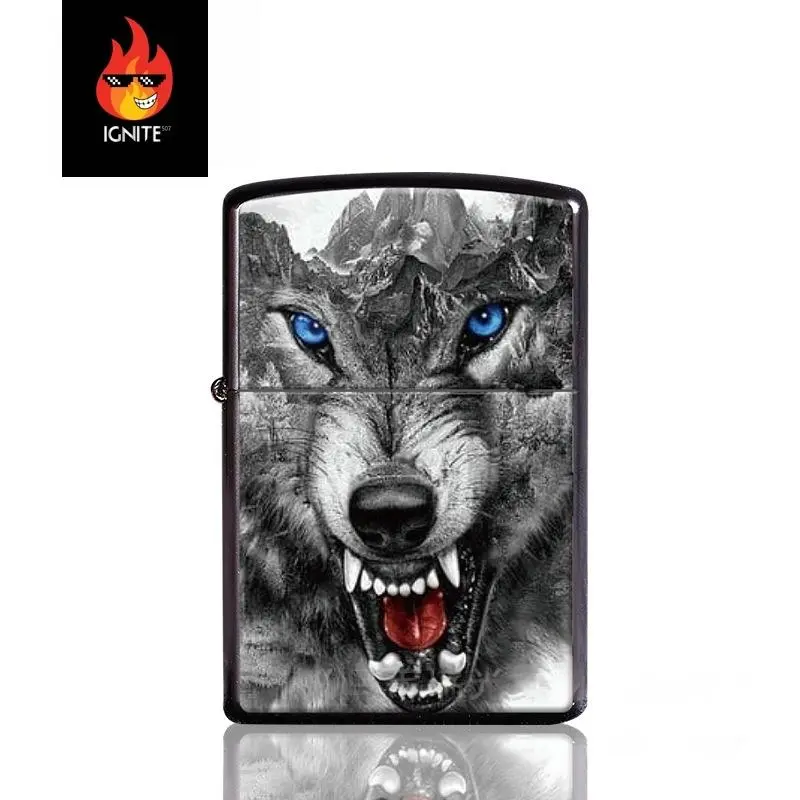 Encendedor de Lobo feroz, colección Animales
